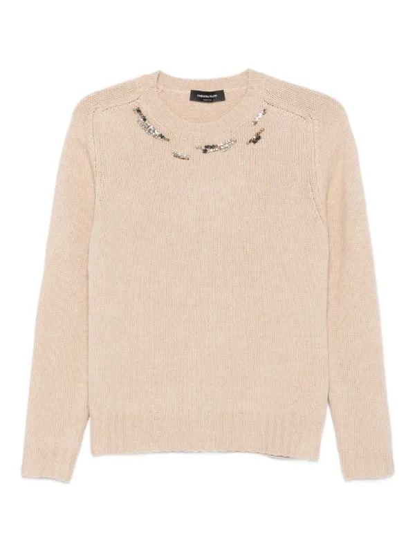 Fabiana Filippi スパンコール セーター | ニュートラル | FARFETCH JP
