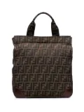 Fendi Pre-Owned 2000-2010 Zucca Canvas Shopping tote bag - Brown