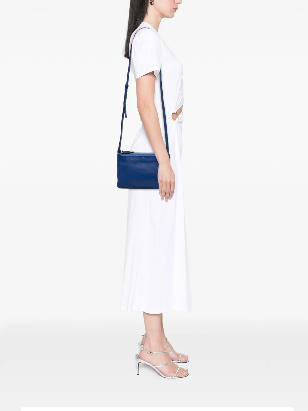 Celine Pre-Owned 2012 Small Lambskin Trio crossbody bag | Pre-Owned | Image 2