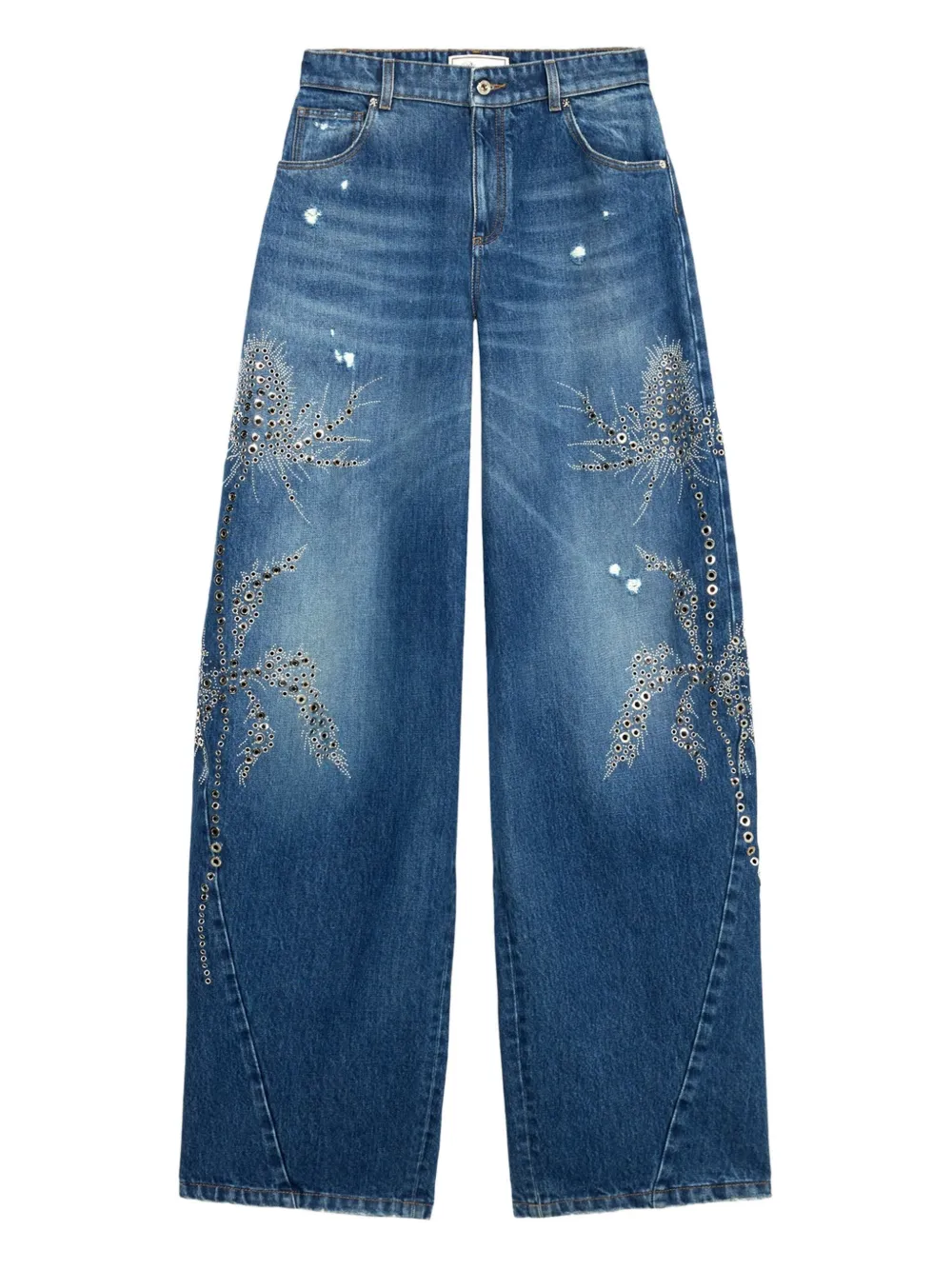 Blumarine embellished jeans | Blue | Image 1