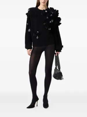 【美品】Blumarine ブルマリン ジャケット 40 フローラル ビジュー 美品】Blumarine ブルマリン ジャケット 40 フローラル ビジュー