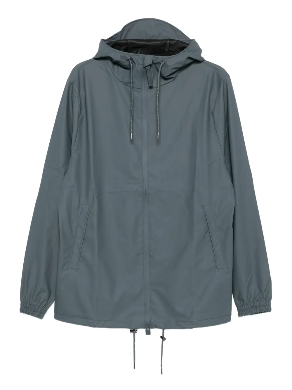 Rains Storm Breaker hooded zip-front jacket | Blue | Image 1