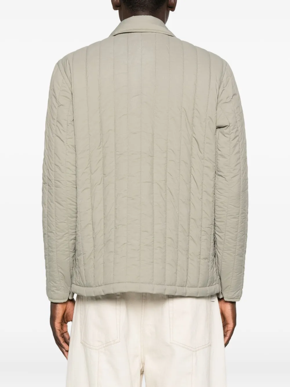 Rains Banja Liner Padded Jacket In Green
