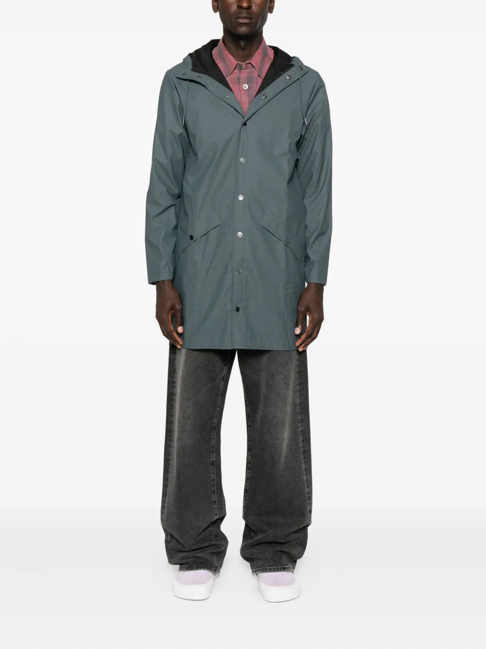Rains snap-button hooded raincoat | Raincoats | Image 2