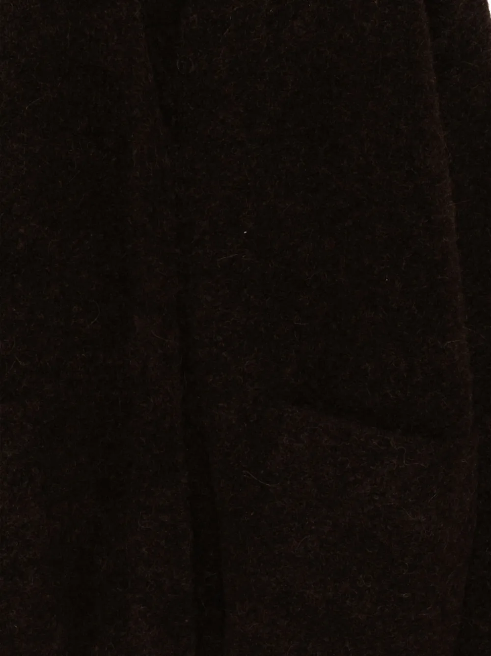 Lauren Manoogian Double Face Cardigan In Black