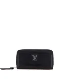 Louis Vuitton Pre-Owned 2021-2025 Leather Lockme Zippy Wallet long wallets - Black