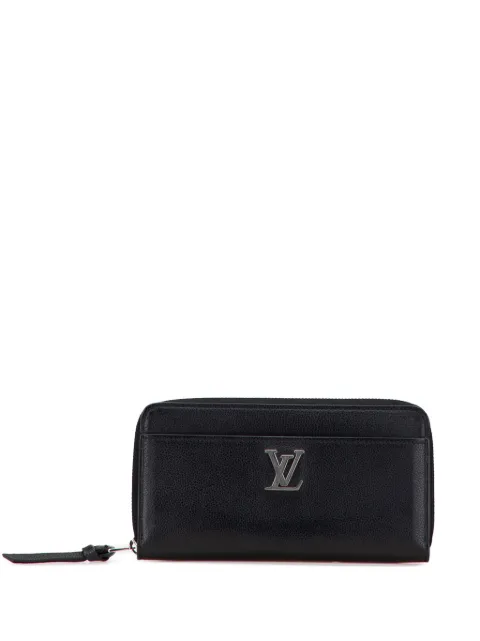 Louis Vuitton Pre-Owned 2021-2025 Leather Lockme Zippy Wallet long wallets
