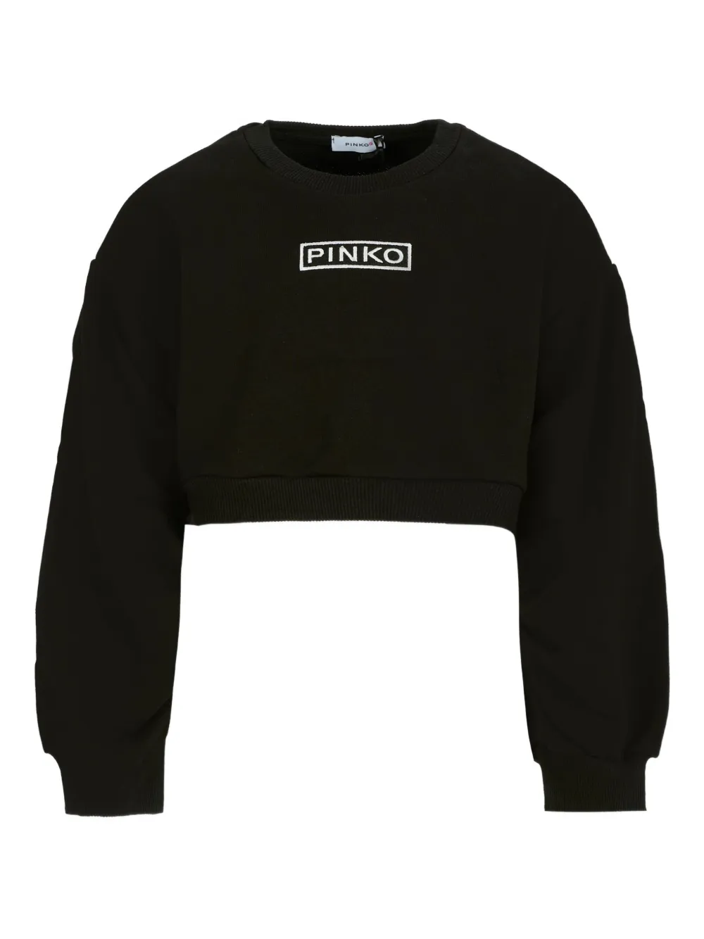 Pinko Kids logo-embroidery sweatshirt | negro | Image 1
