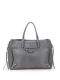 Balenciaga Pre-Owned 2005 Leather Papier A6 Zip Around satchel - Grey