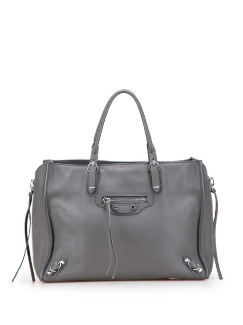 Balenciaga Pre-Owned 2005 Leather Papier A6 Zip Around satchel