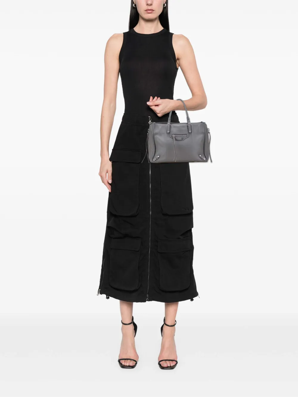 Balenciaga Pre-Owned 2005 Leather Papier A6 Zip Around satchel | Pre-Owned | Image 2