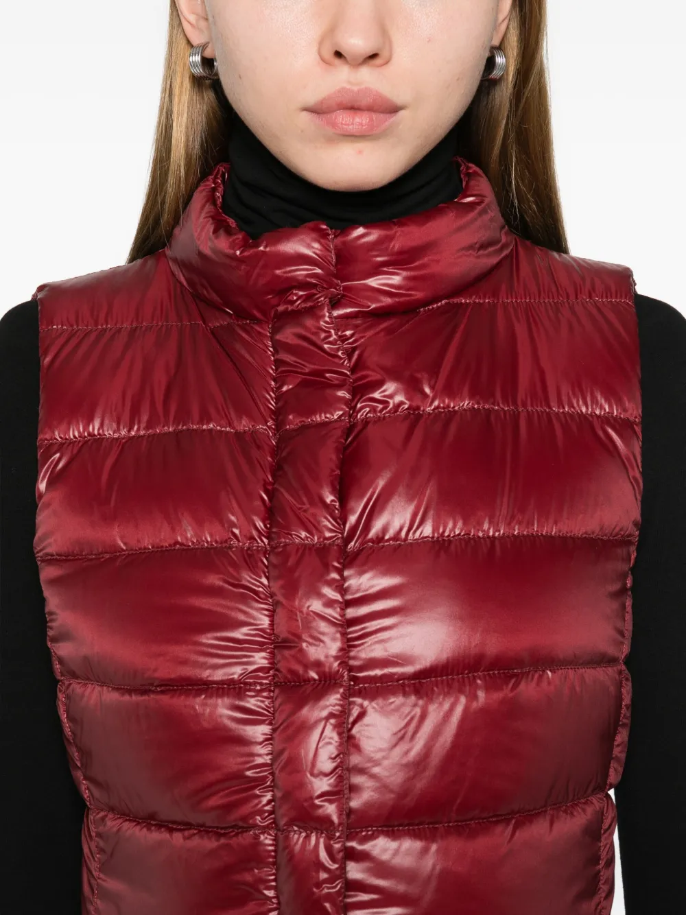 Herno Giulia Gilet In Red