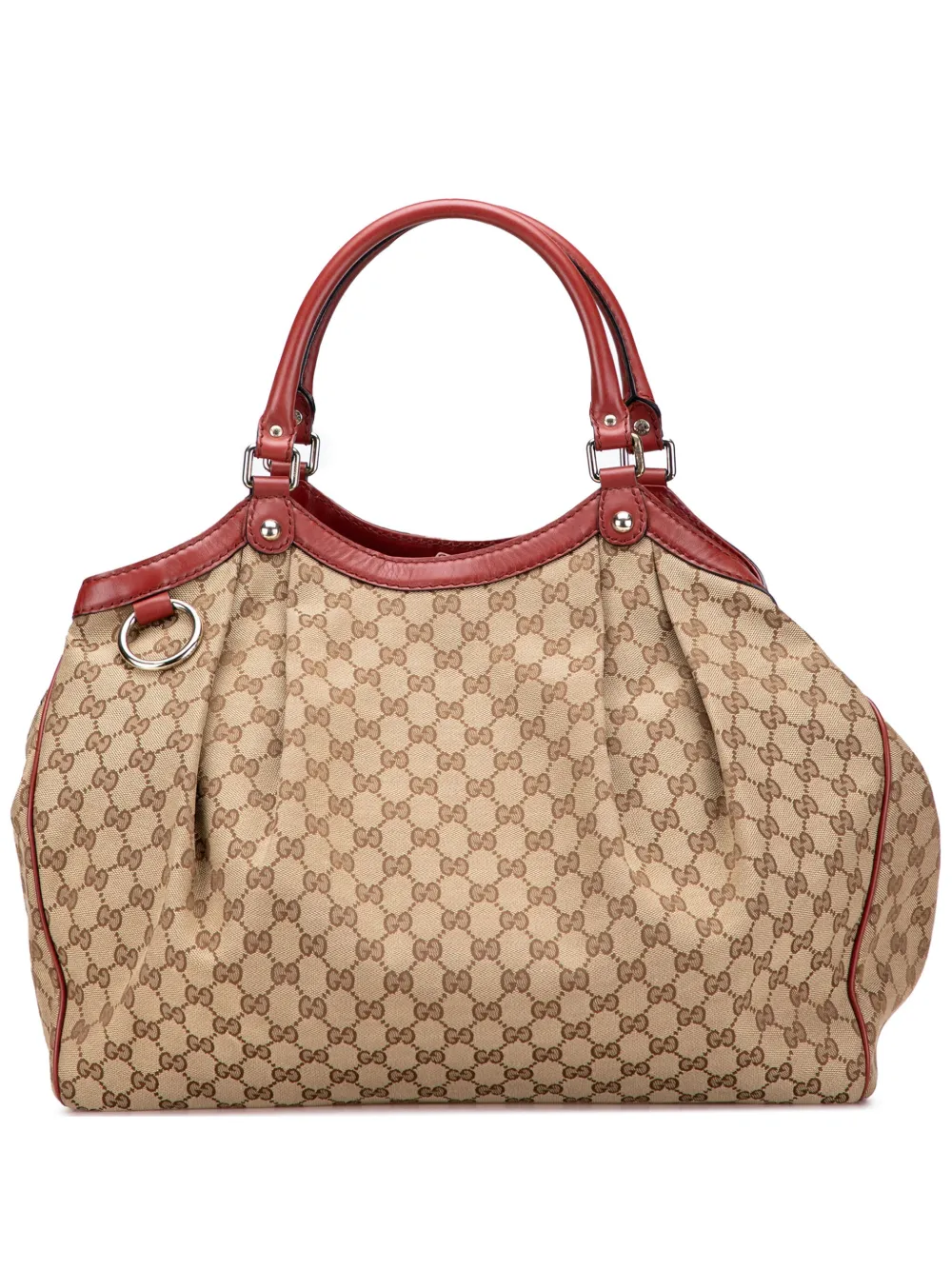 Gucci Pre-Owned 2000-2015 Large GG Canvas Sukey tote bag - ブラウン Gucci Pre-Owned 2000-2015 Large GG Canvas Sukey tote bag - ブラウン