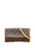 Louis Vuitton Pre-Owned 1999 Monogram Pochette Twin PM crossbody bag - Brown