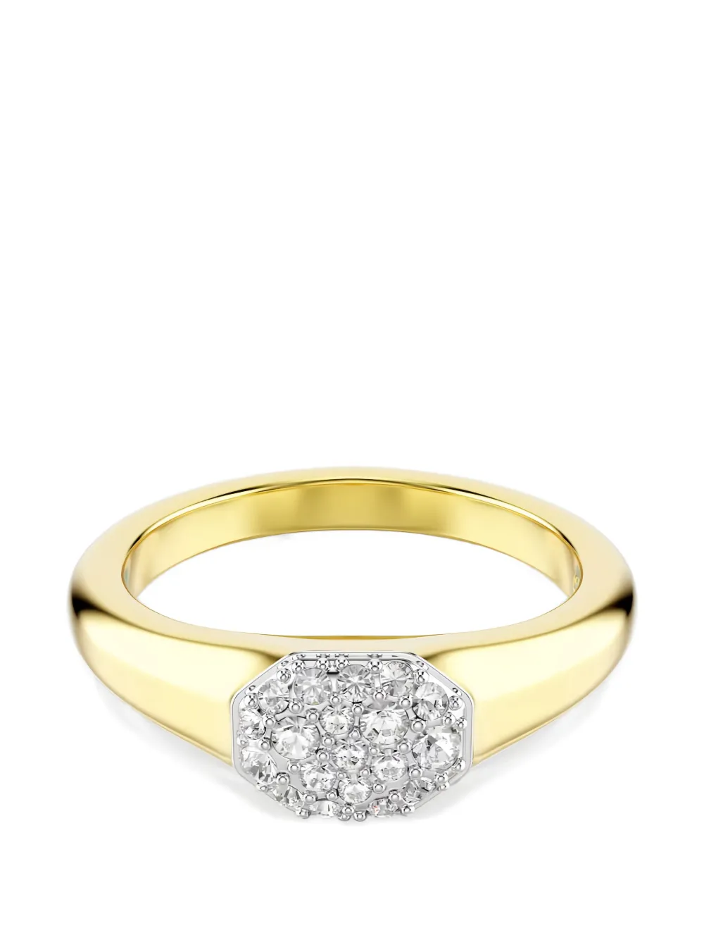 Swarovski Dextera octagon embellished ring - Oro