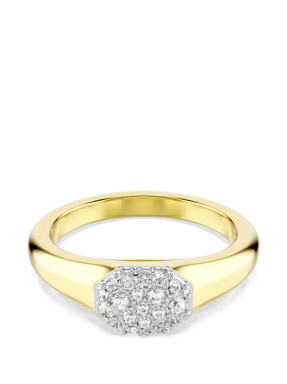 Swarovski Dextera octagon embellished ring - Oro
