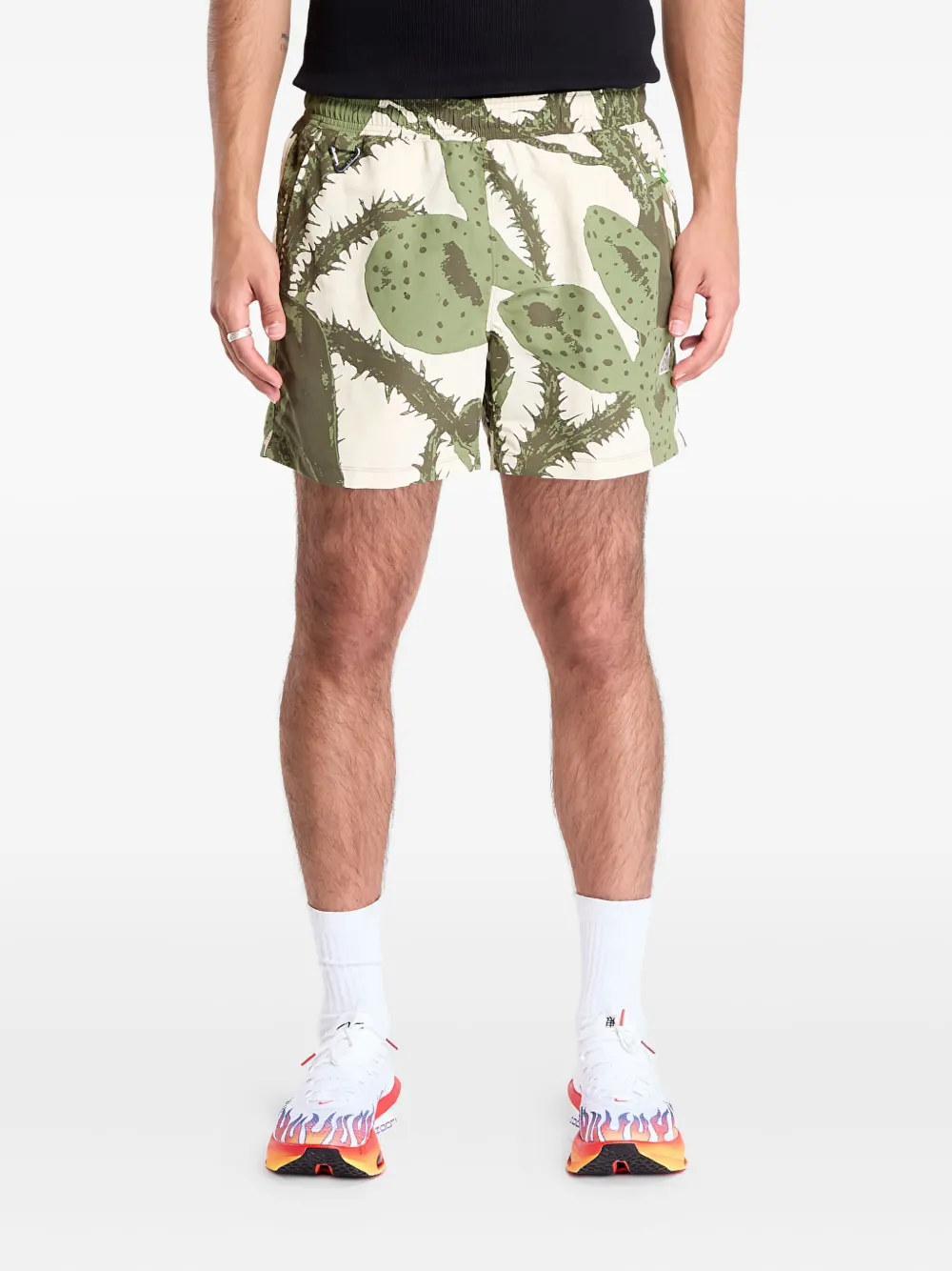 Nike cactus-print shorts | Neutrals | Image 1
