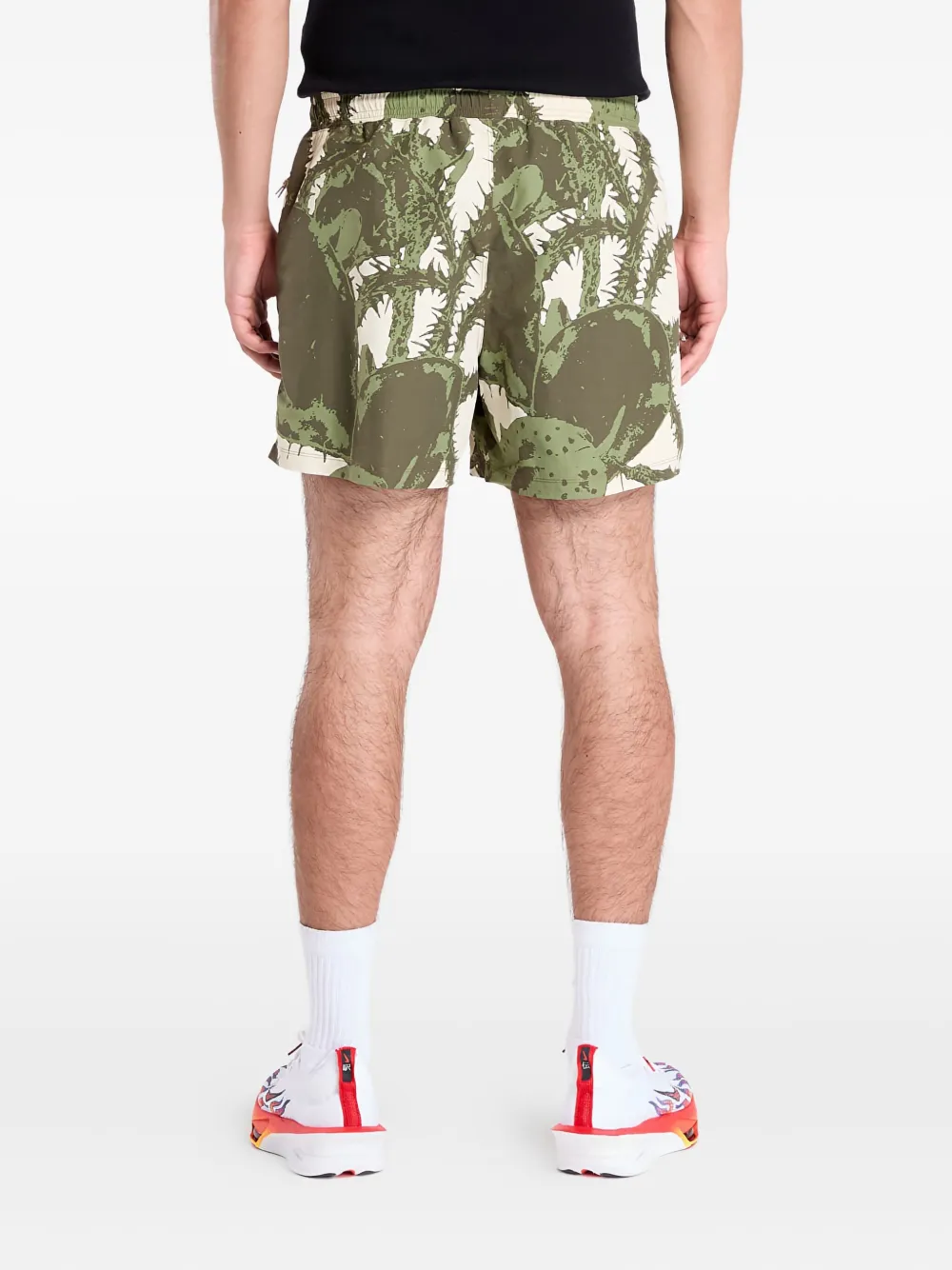 Nike Cactus-print Shorts In Neutral