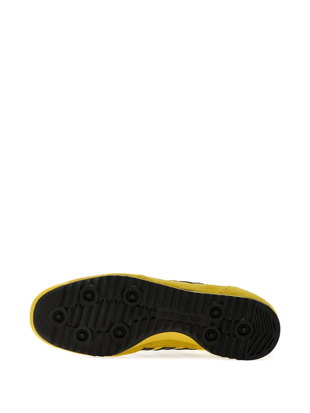 Adidas Originals Sl 72 3-stripes Suede Sneakers In Yellow