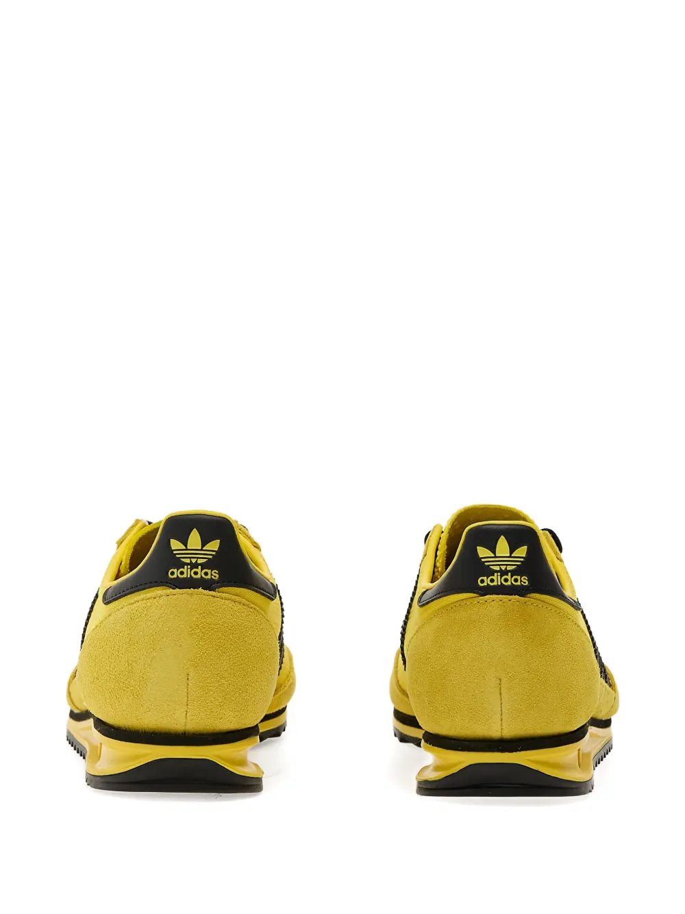 Adidas Originals Sl 72 3-stripes Suede Sneakers In Yellow