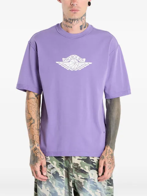 Jordan wings-print logo T-shirt