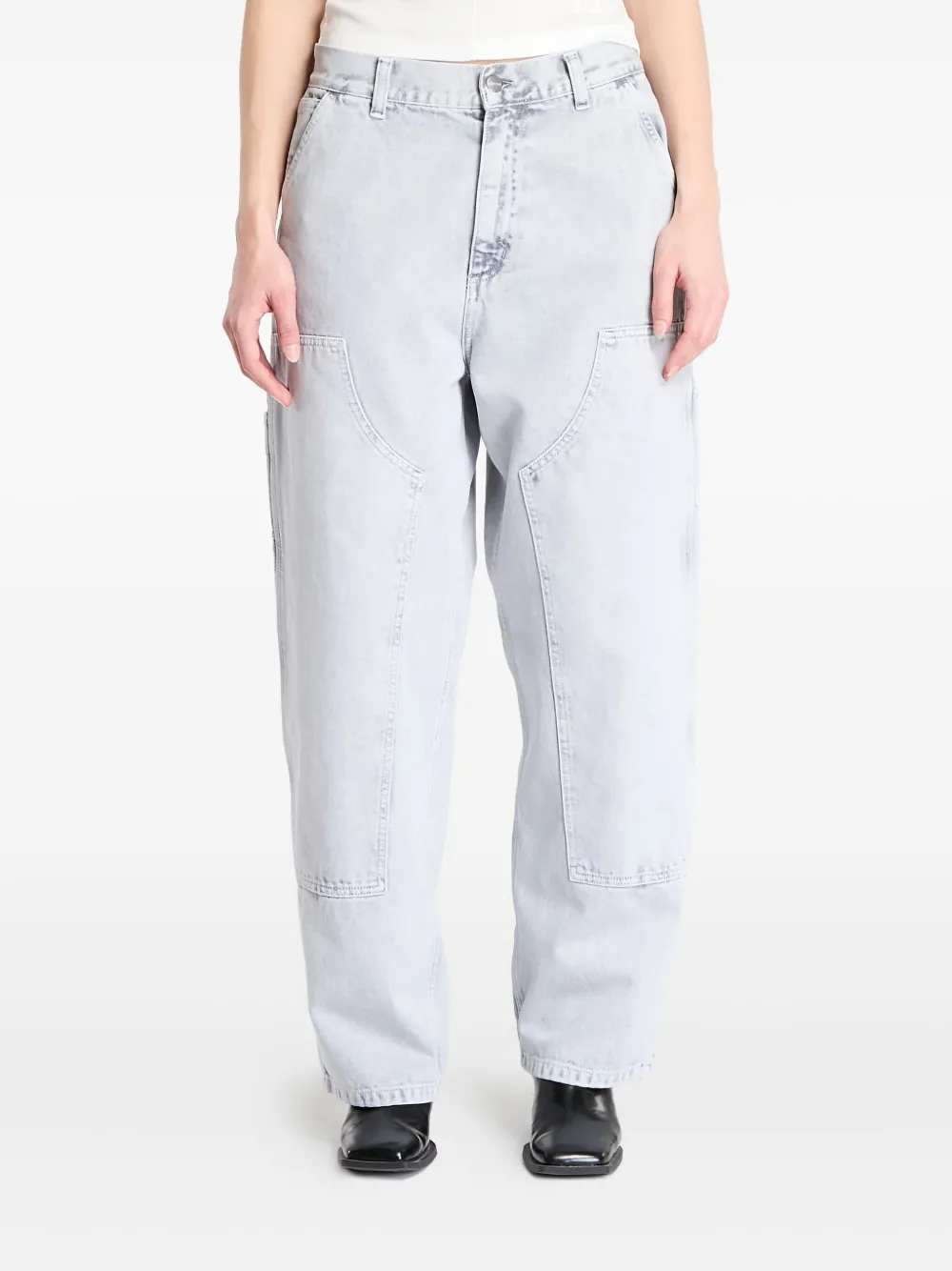 Carhartt WIP W' Brandon Double Knee jeans Blauw