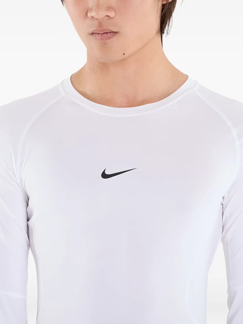 Nike Pro top met lange mouwen Wit