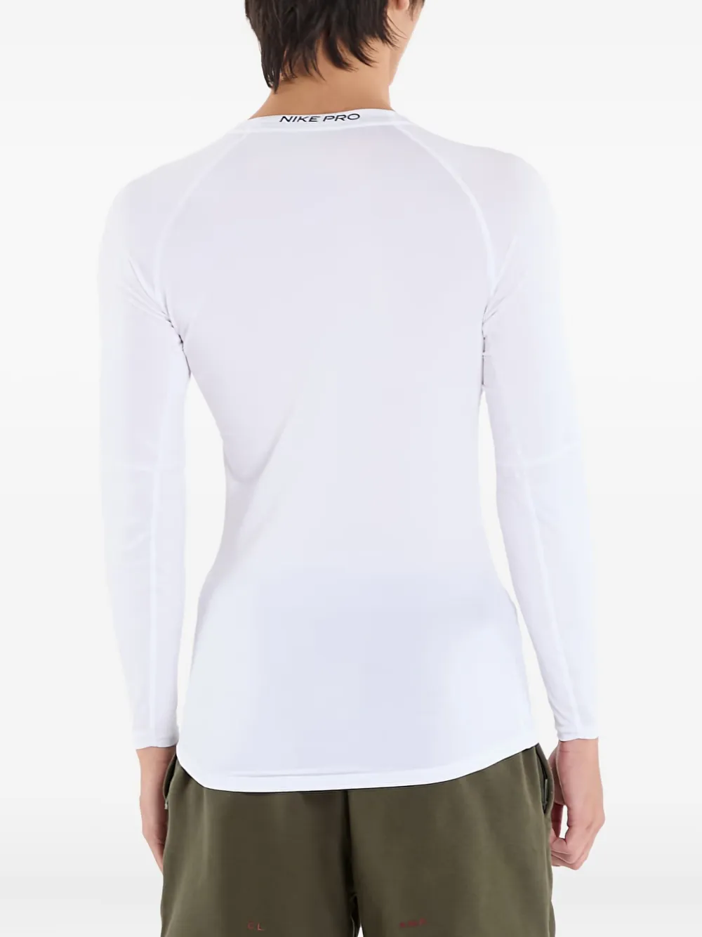 Nike Pro top met lange mouwen Wit