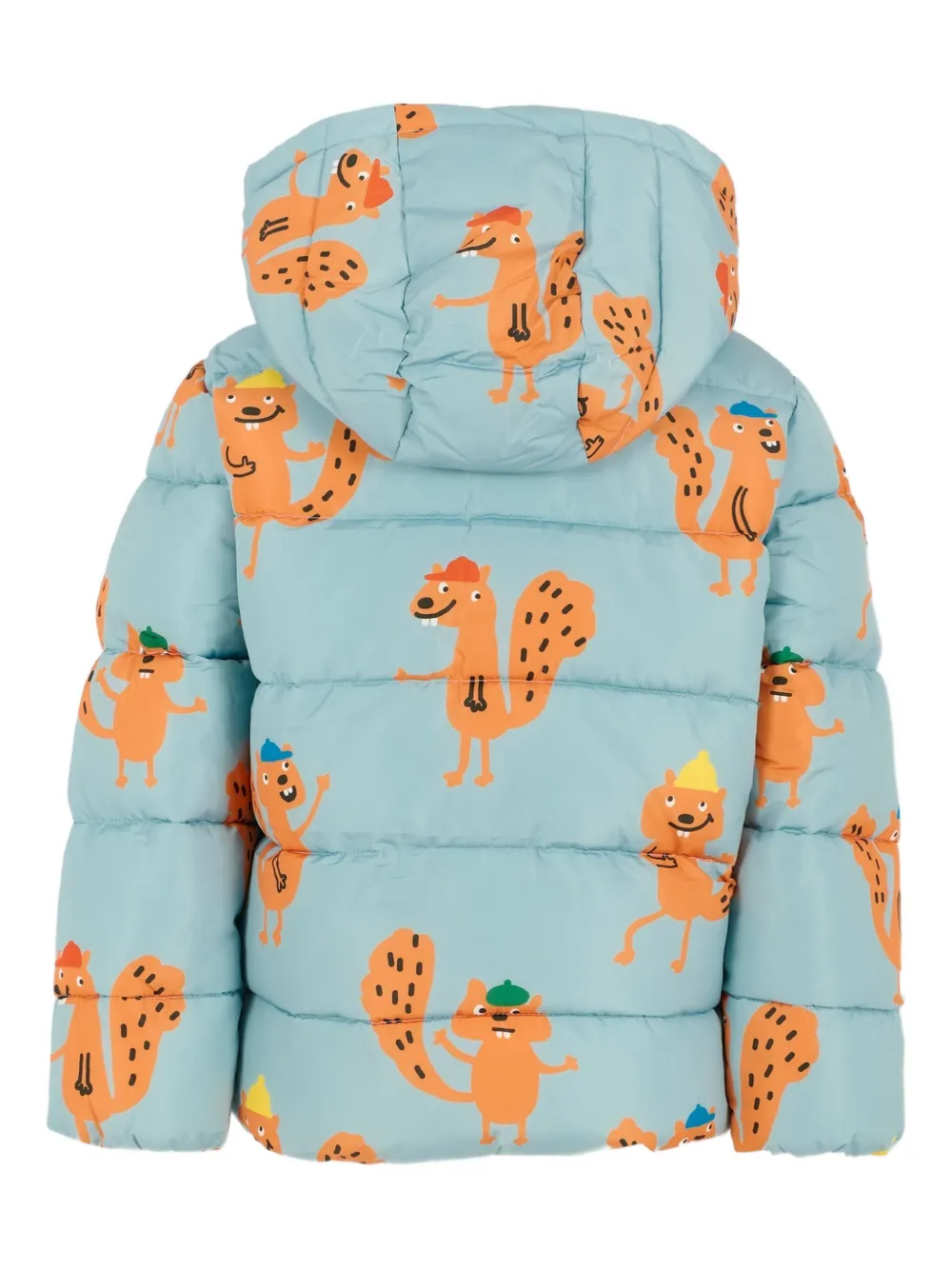 Stella McCartney Kids squirrel-print puffer jacket | Boys Padded Jackets | Image 2