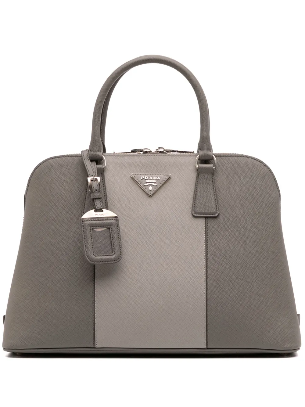 Prada Pre-Owned 2013-2025 Medium Bicolor Saffiano Lux Promenade Prada Pre-Owned 2013-2025 Medium Bicolor Saffiano Lux Promenade