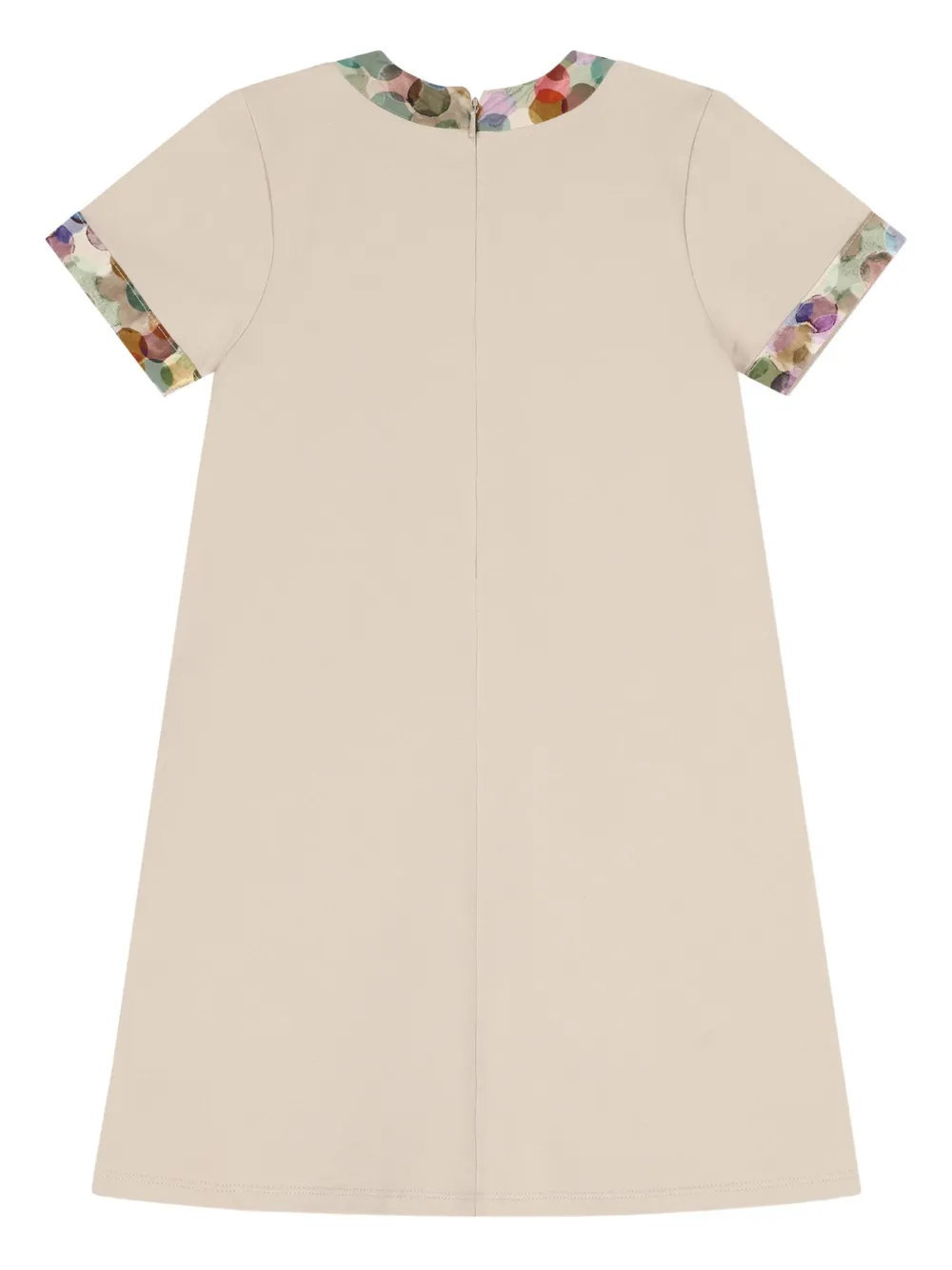 Aigner Kids logo-embroidery watercolour-print casual dress | Girls Casual Dresses | Image 2