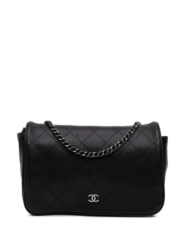CHANEL Pre-Owned 2013‐2014 ココマーク マトラッセ ラムスキン