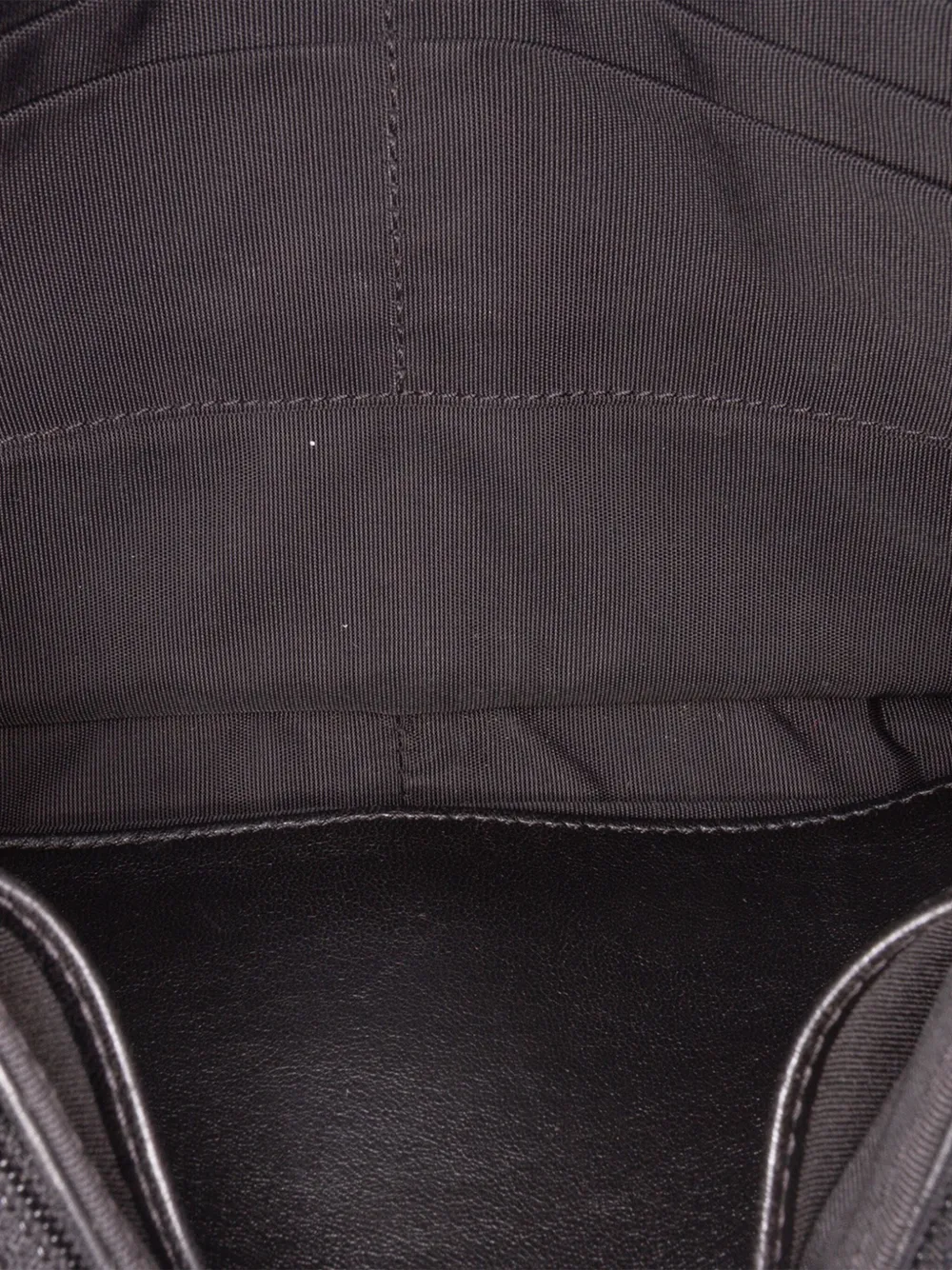 Pre-owned Chanel 2013-2014 Cc Quilted Lambskin Full Flap Wallet On Chain Crossbody Bag In Black