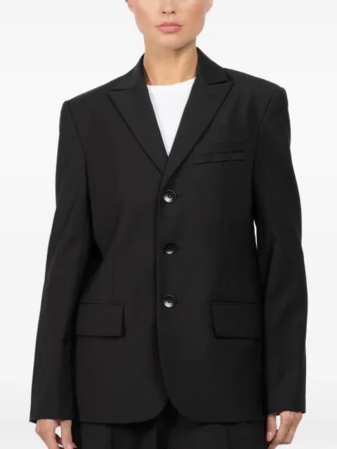 Tibi button-fastening flap-pocket blazer