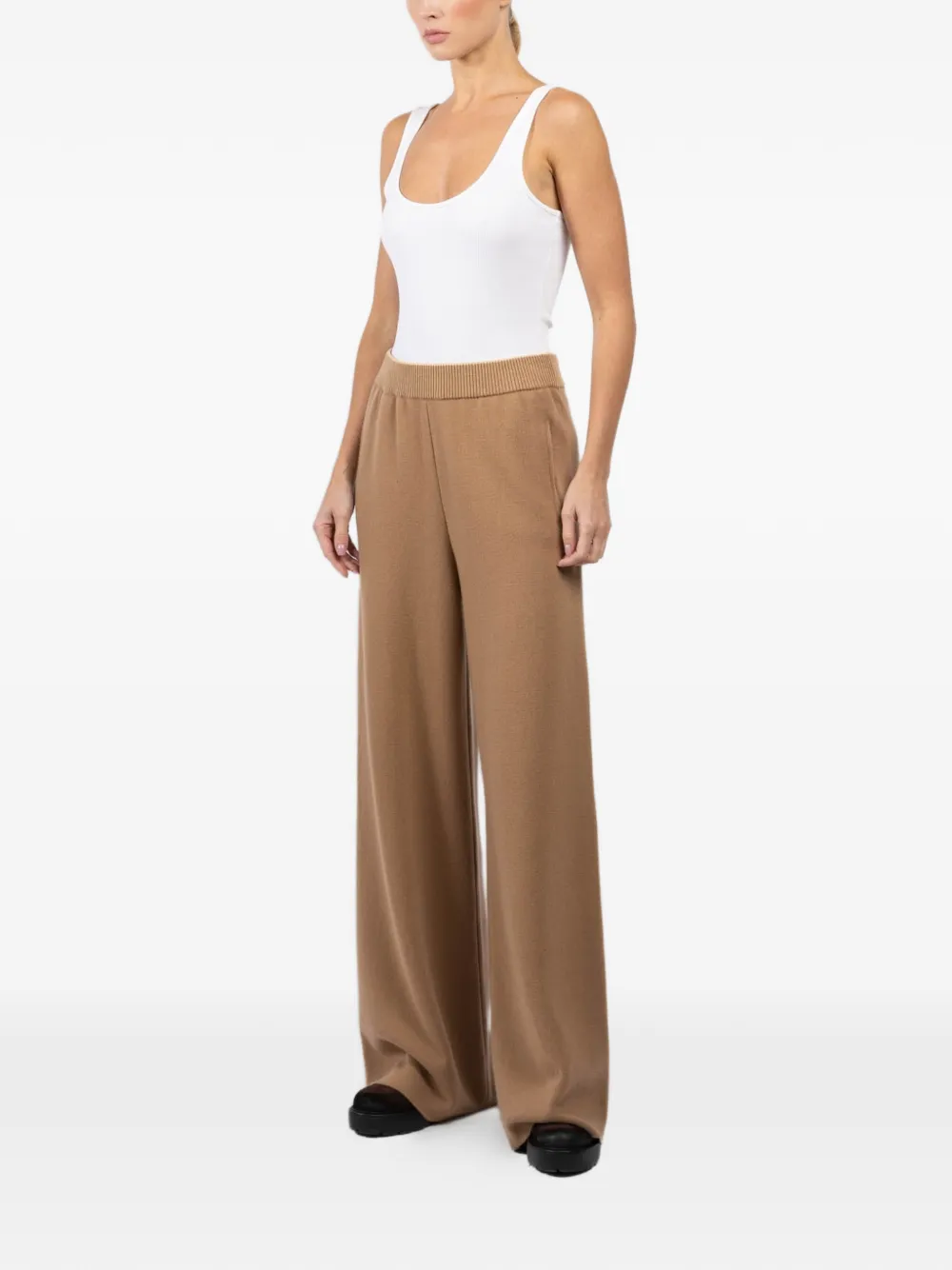  Eleventy Wide-leg Trousers - Brown 
