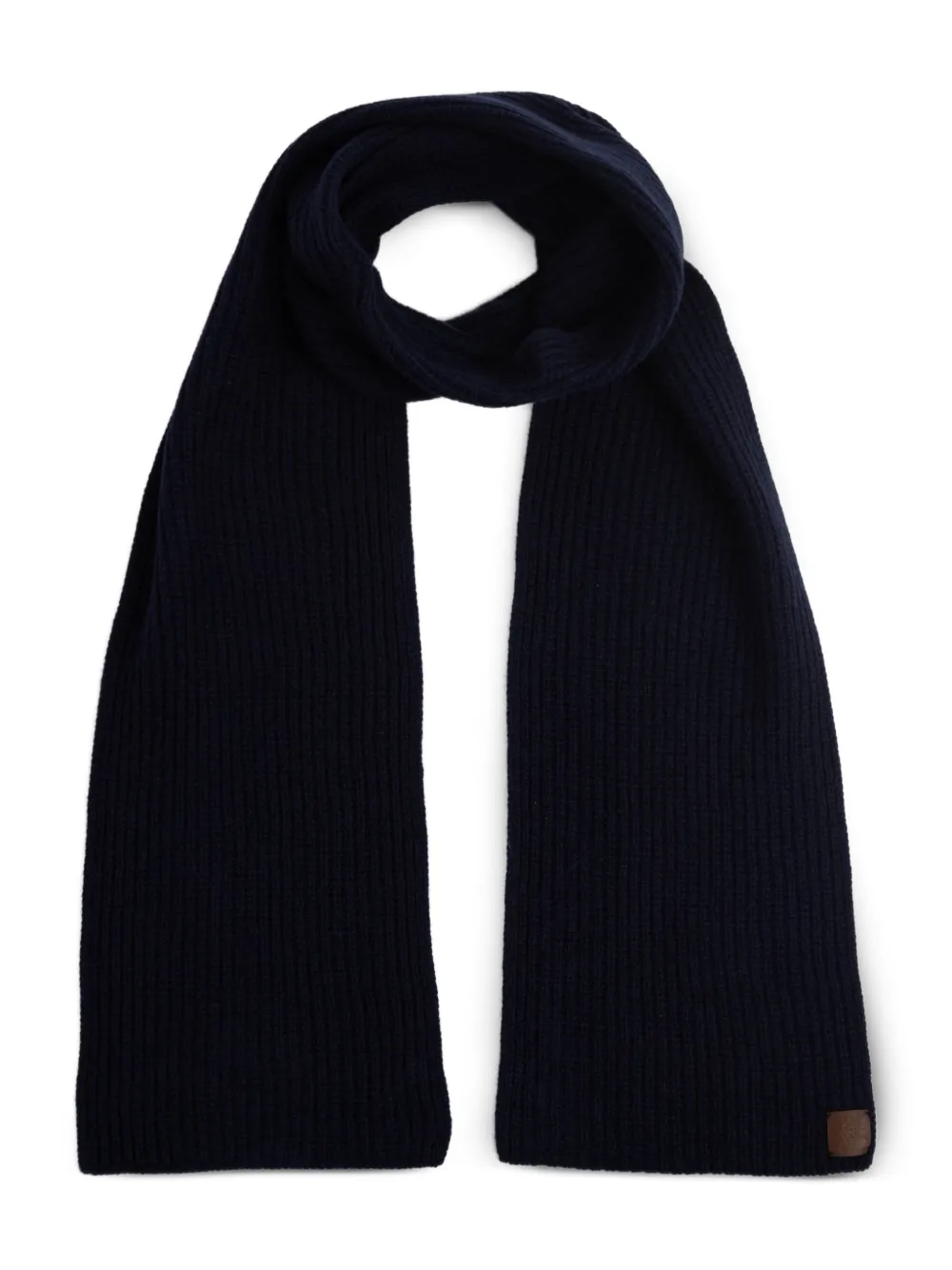 Eleventy Ribbed scarf - Blu