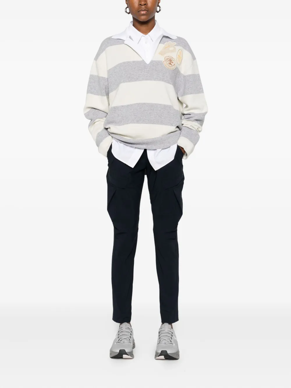 High belted cargo pants | Straight-Leg Pants | Image 2