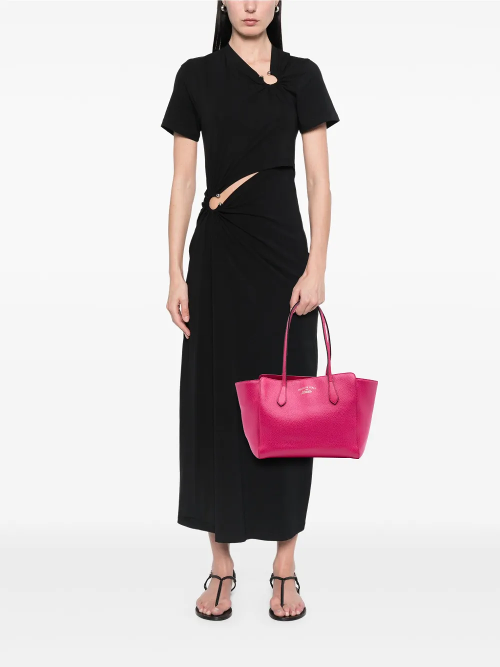 Gucci Pre-Owned 2016-2025 Medium Dollar Calfskin Swing tote bag | Pre-Owned | Image 2