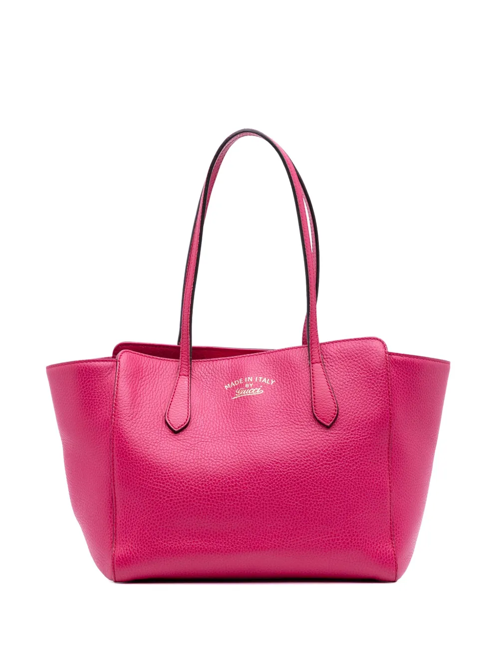 Gucci Pre-Owned 2016-2025 Medium Dollar Calfskin Swing tote bag - ピンク Gucci Pre-Owned 2016-2025 Medium Dollar Calfskin Swing tote bag - ピンク