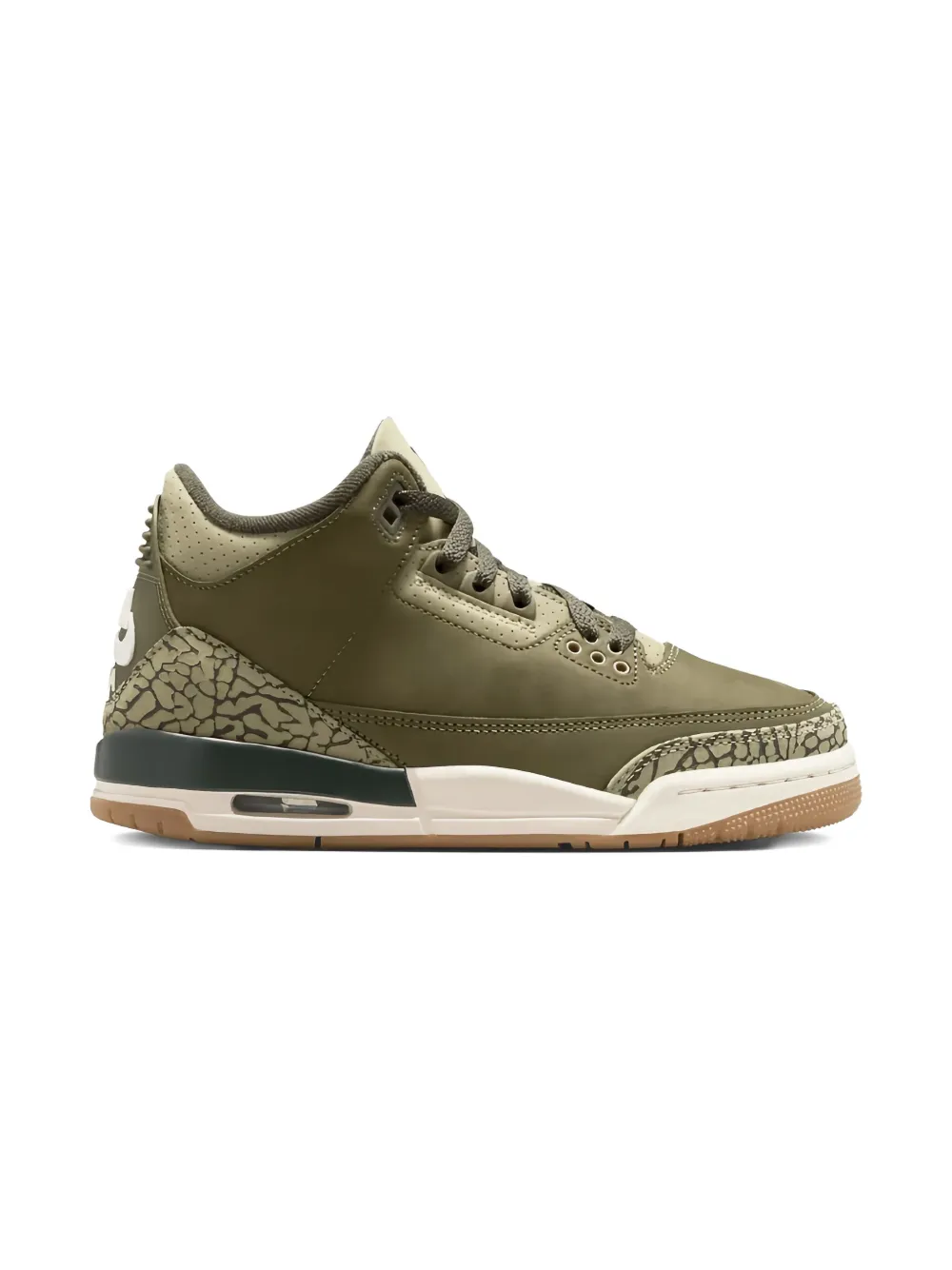 Jordan Kids Air Jordan 3 "Olive Green" sneakers Groen