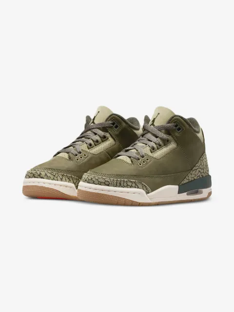 Jordan Kids Air Jordan 3 "Olive Green" sneakers