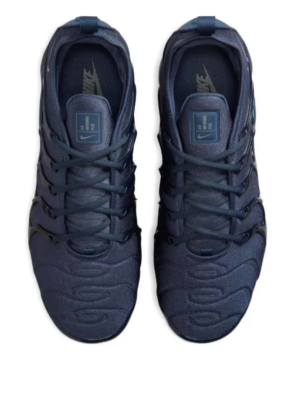 mens nike air vapormax plus navy blue