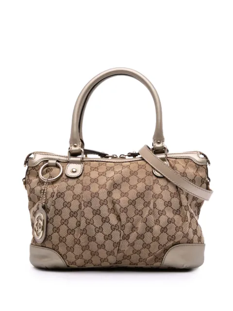 Gucci Pre-Owned 2016-2025 GG Canvas Sukey satchel