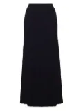 Adam Lippes Juno ribbed skirt - Black