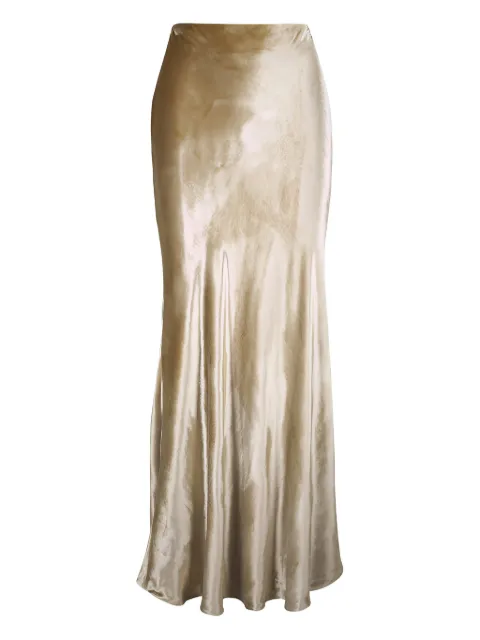 Adam Lippes bias-cut maxi straight skirt