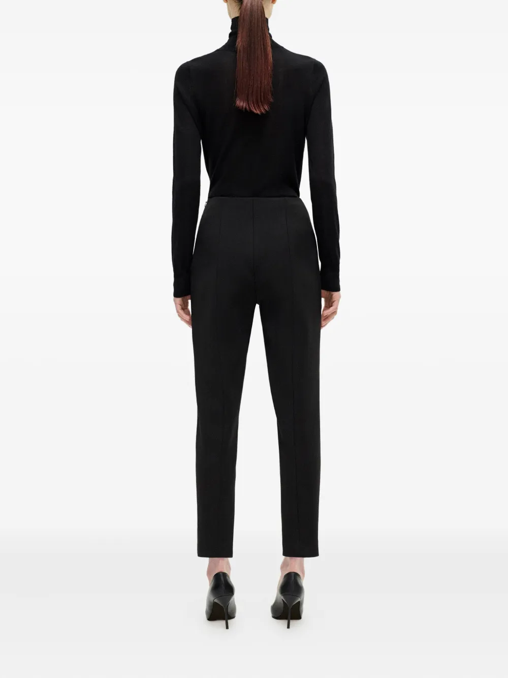 Adam Lippes Kit compacte broek Zwart