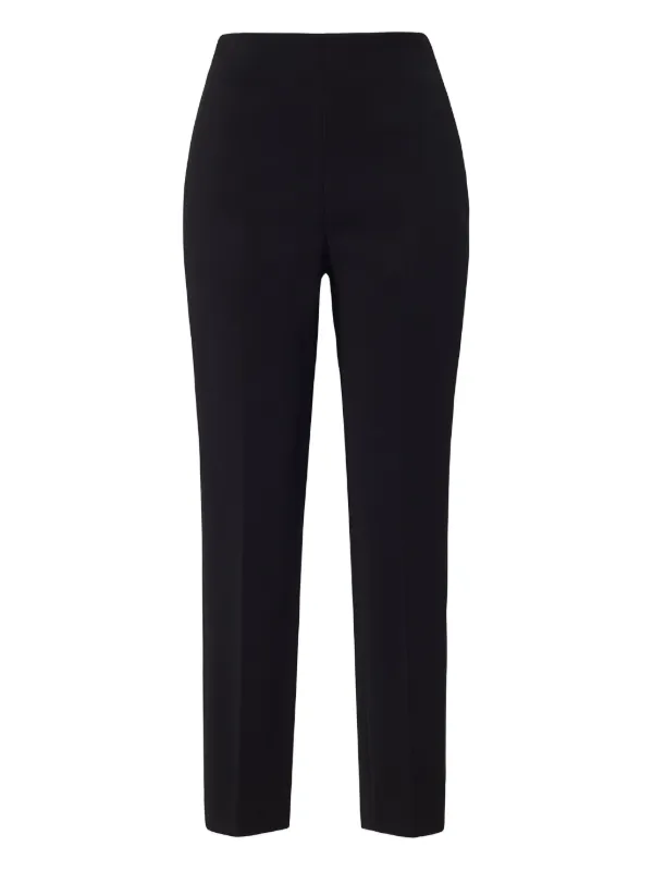 Adam Lippes Kit Compact Trousers in Black