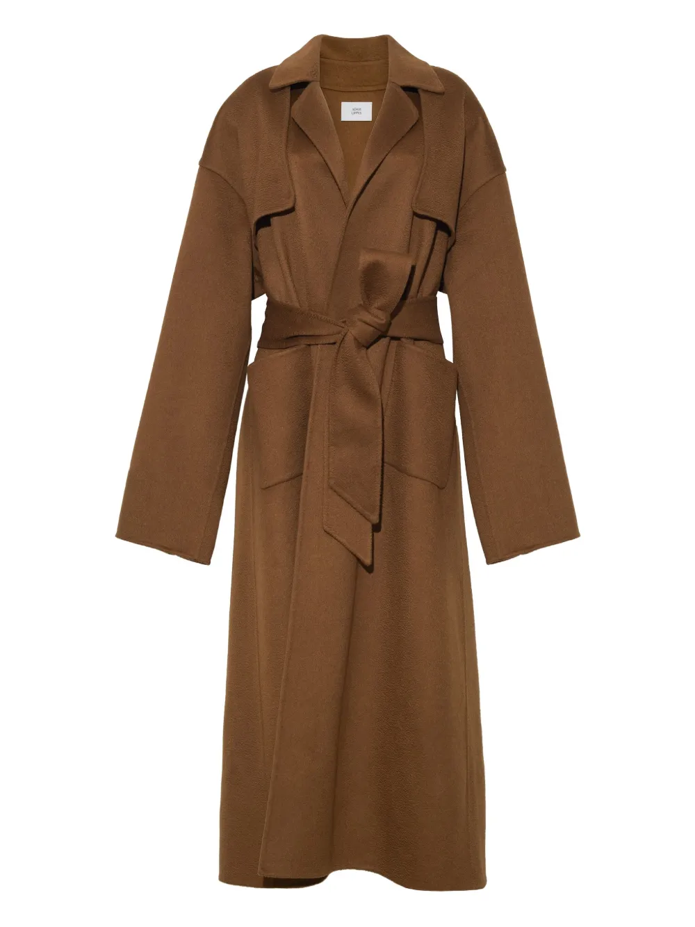 Adam Lippes Arlo belted double-breasted coat | Brown | Image 1