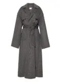 Adam Lippes Arlo belted trench coat - Grey