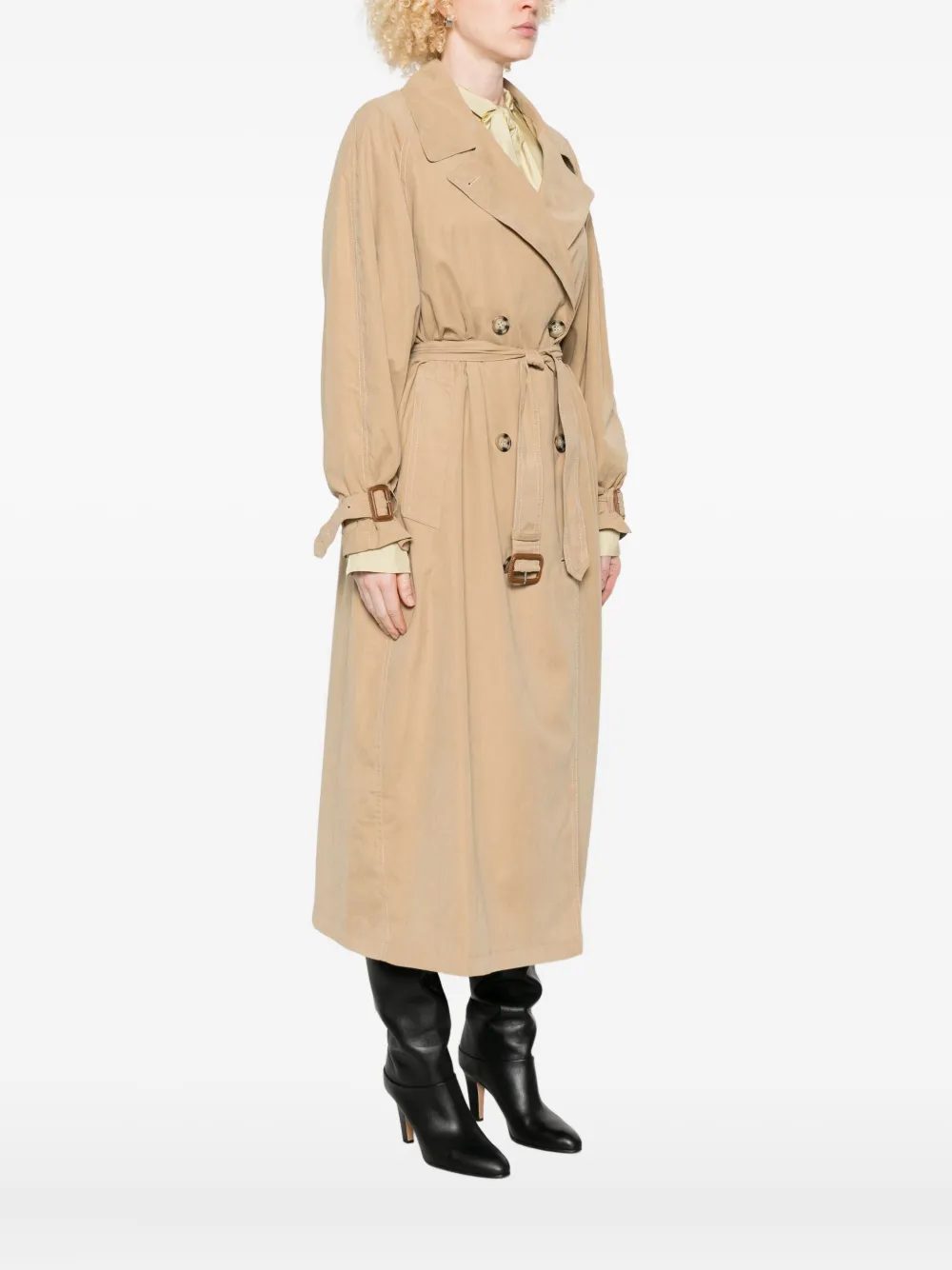 Isabel Marant Trenchcoat Mit Gürtel In Neutral
